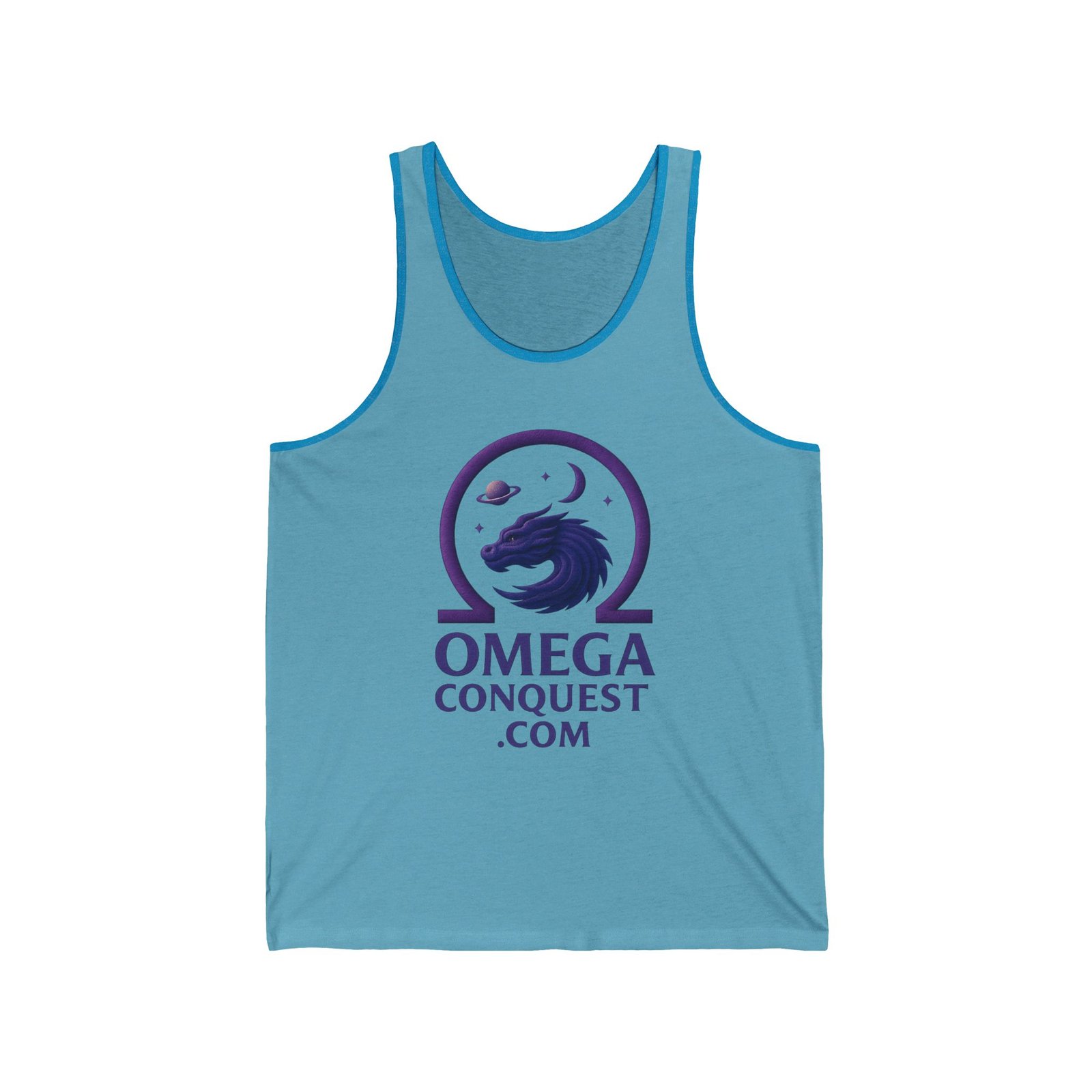 Omega Conquest Unisex Tank Tee - Image 7