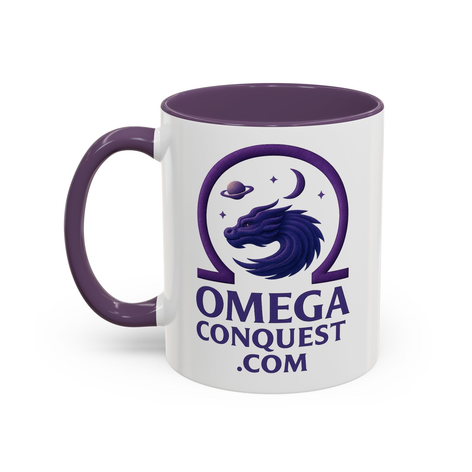 Omega Conquest Space Dragon Coffee Mug - (11oz) - Image 2