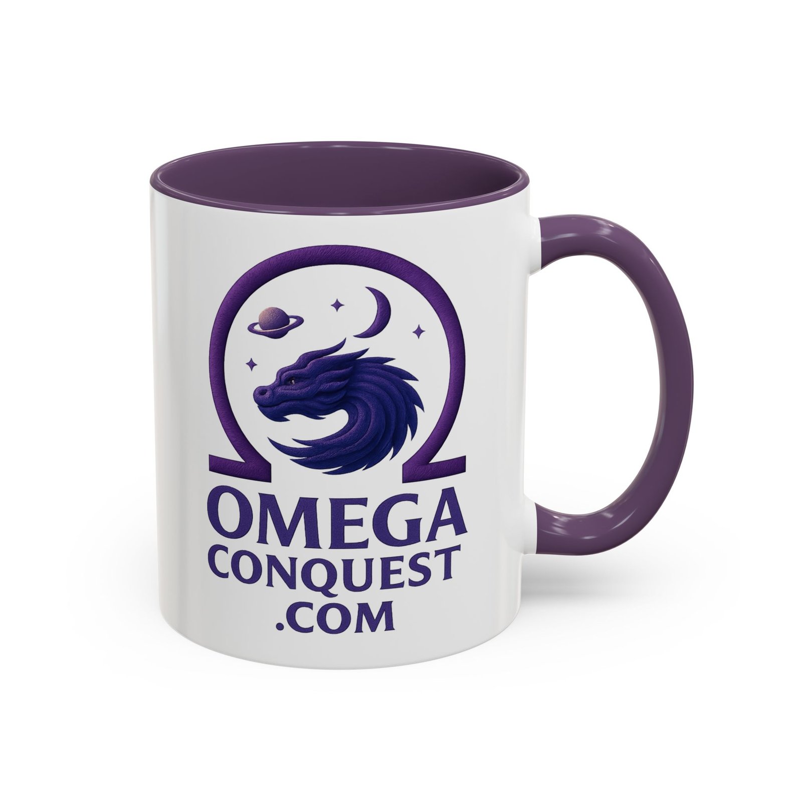 Omega Conquest Space Dragon Coffee Mug - (11oz)