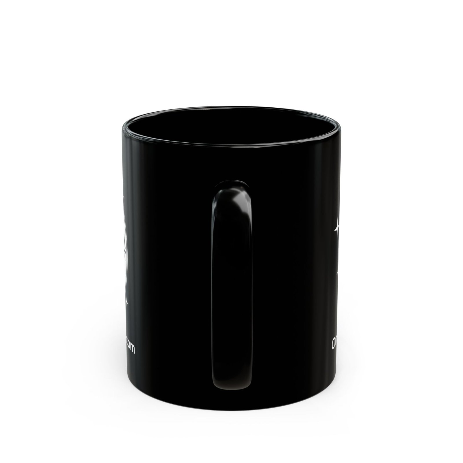 Omega Conquest Black Mug - 11oz - Image 4