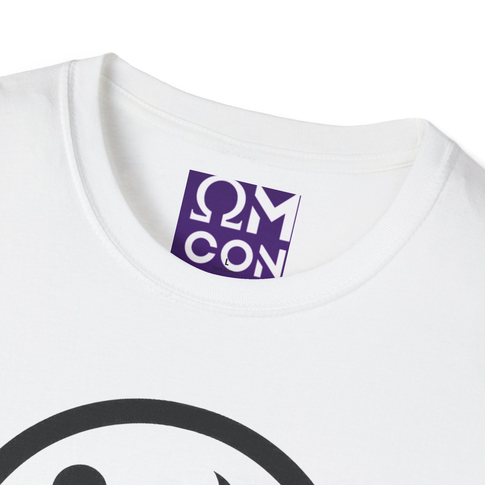 Omega Conquest - Minimalist Version Unisex Softstyle T-Shirt - Image 8